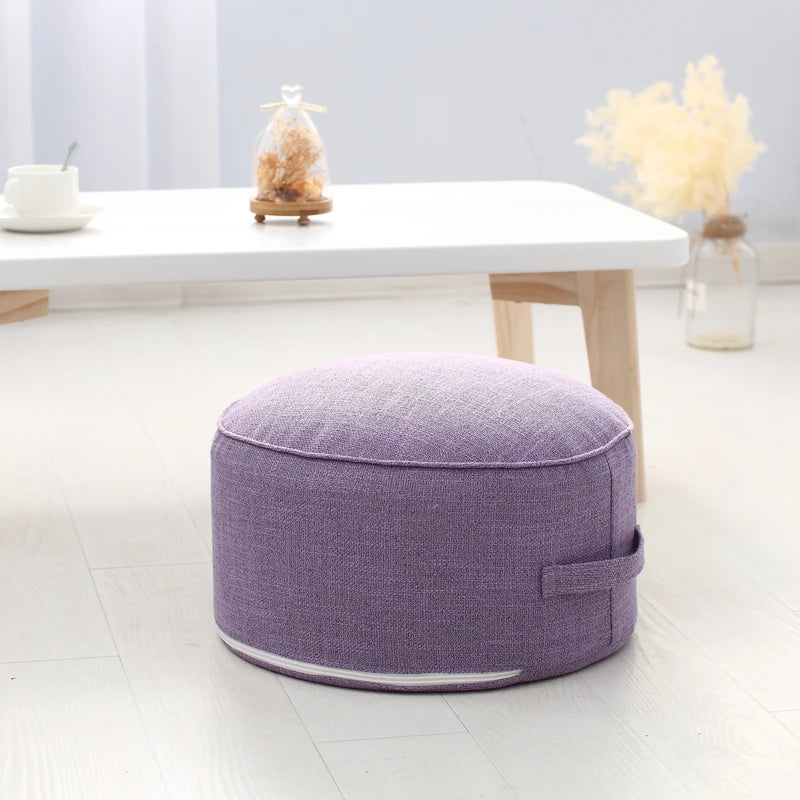 Tea Ceremony Floor Poufs With Fillings