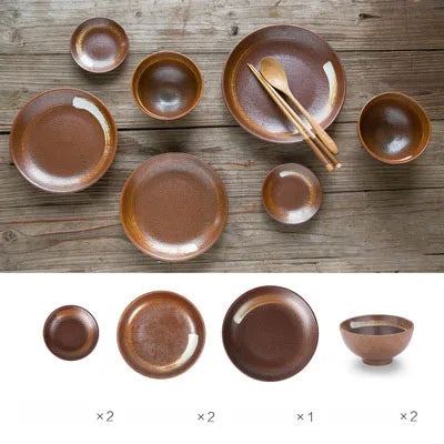 7pcs/set Japan style Ceramic Dinner Set