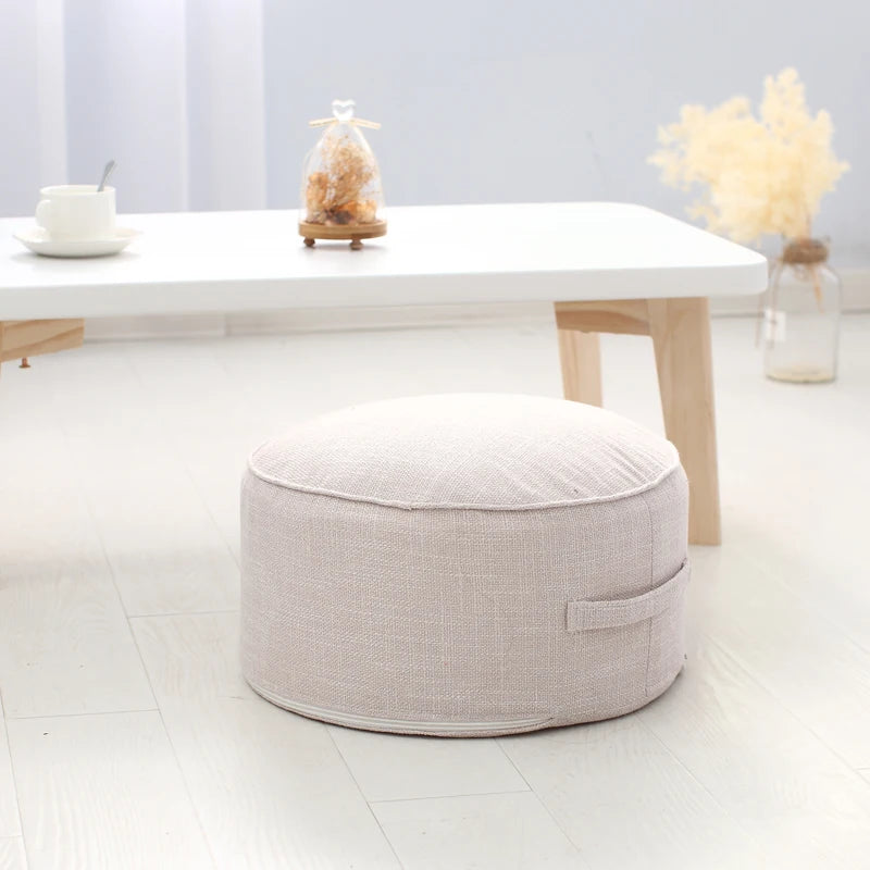 Tea Ceremony Floor Poufs With Fillings