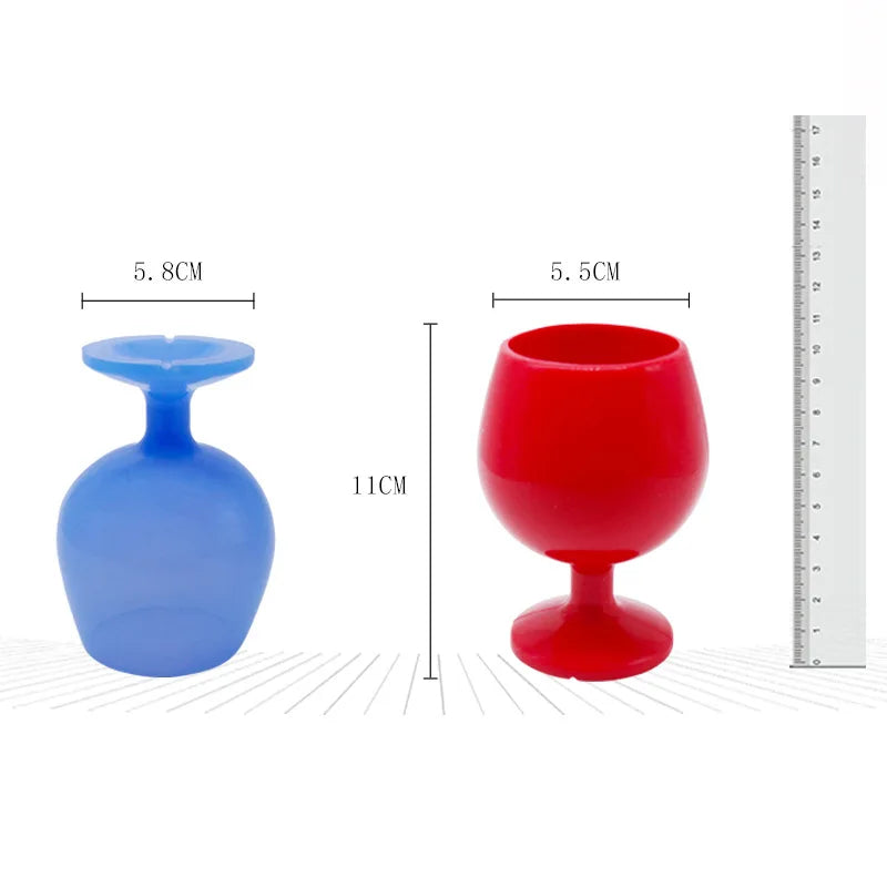 Portable Silicone Wine Cup