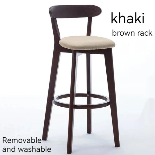 Solid Wood Bar Stools