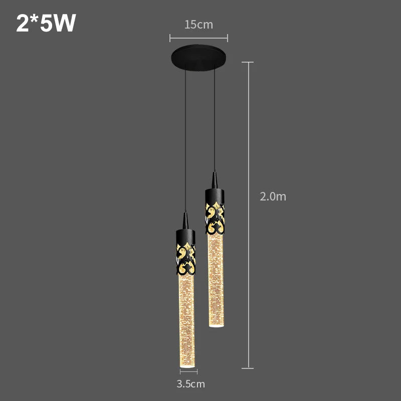 Modern Luxury Crystal Pendant Lamp