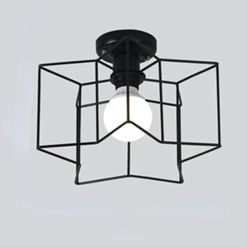 Retro Industrial Pendant Light