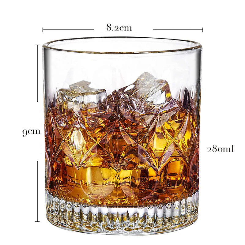 Old Fashioned Whiskey Glass