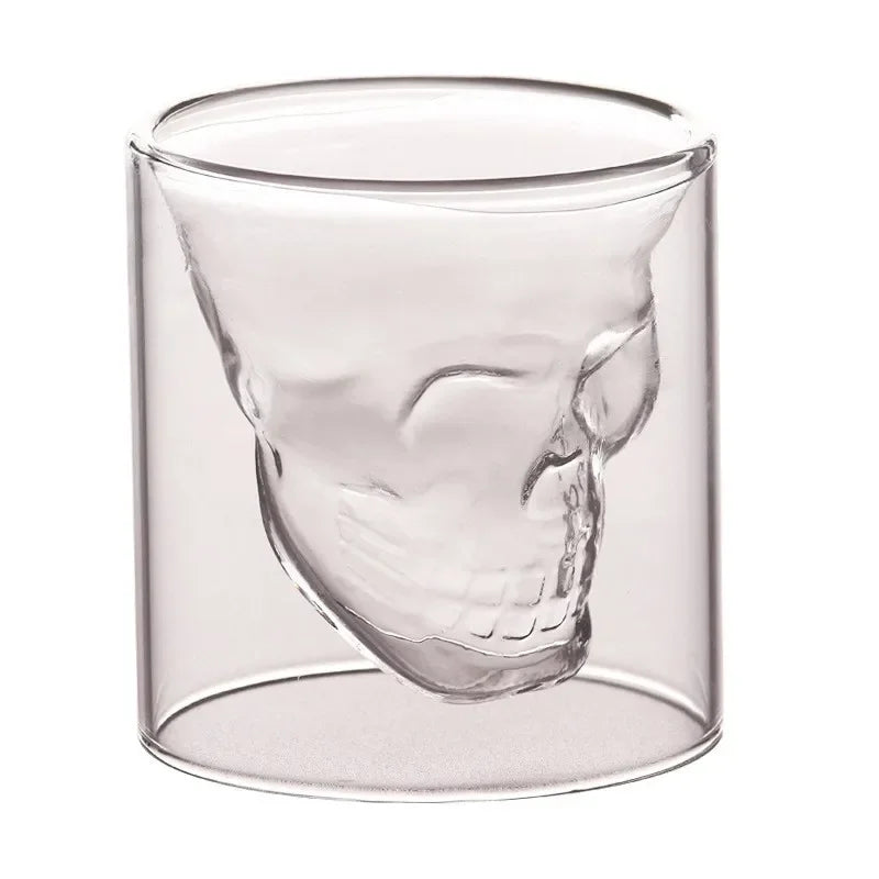 Classical Skull Shape Crystal Glass