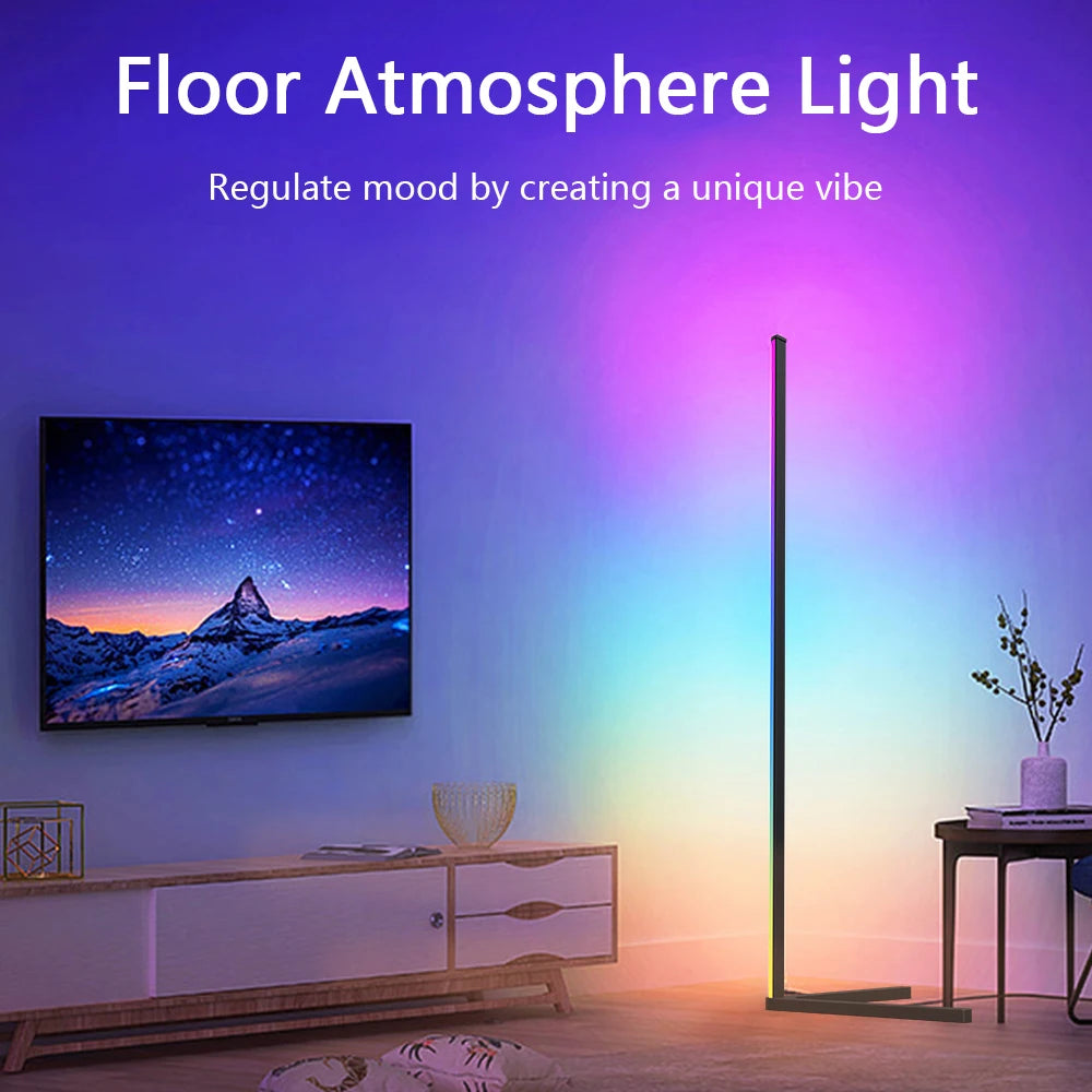 LED Floor Lamp with Remote Control