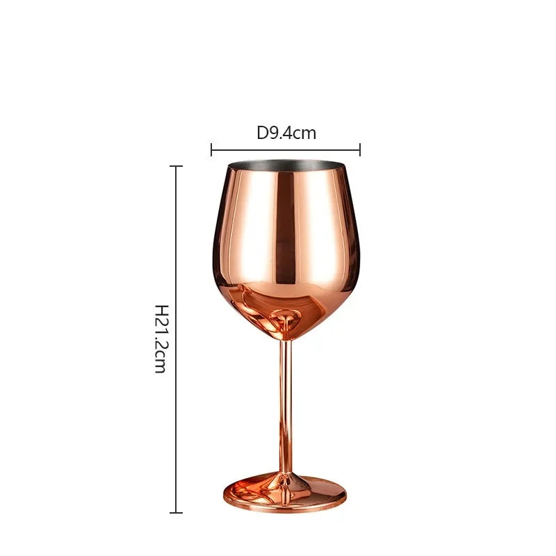 500ml Stainless Steel Wine Glass