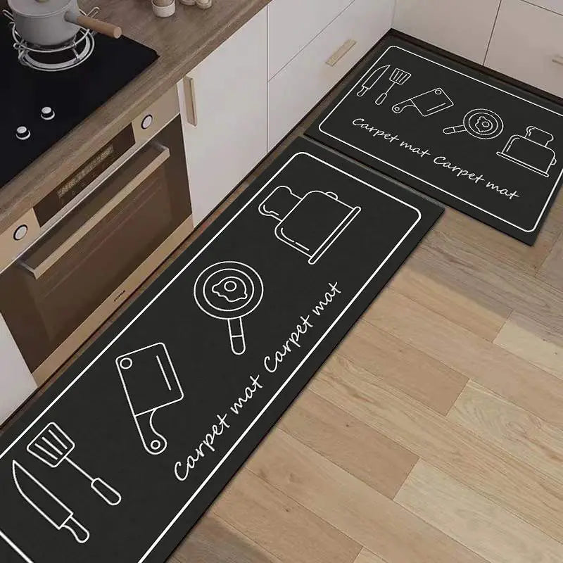 Washable Non-Slip Kitchen Floor Mat