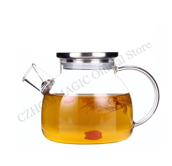 Transparent Borosilicate Glass Pitcher