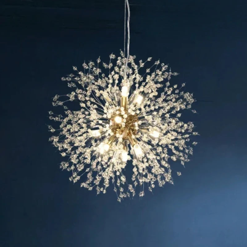 Crystal Dandelion Chandelier