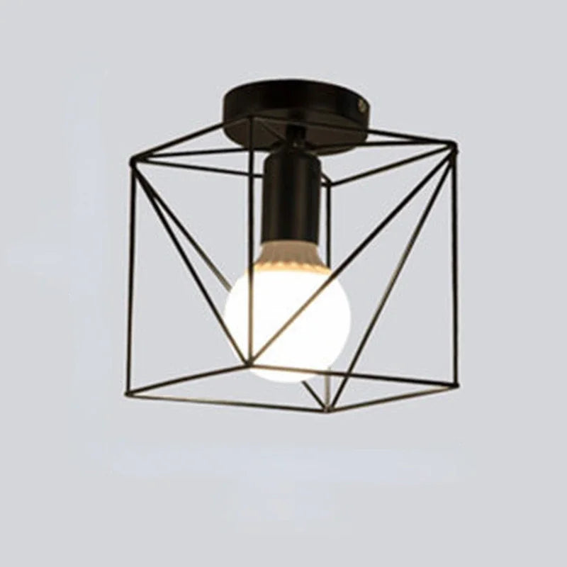 Retro Industrial Pendant Light