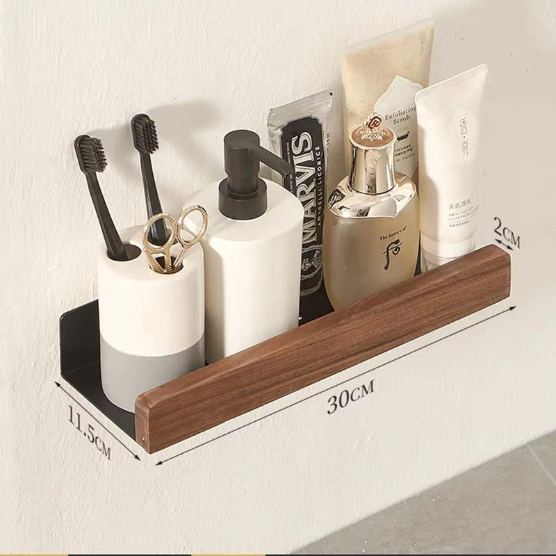 Nordic Style Wooden Wall Shelf