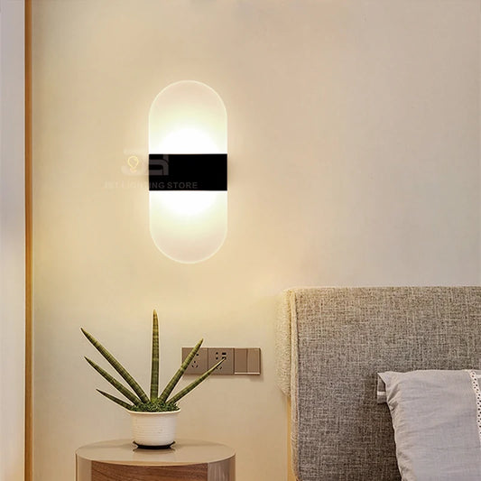 Mini 3W/6W LED Acrylic Wall Lamp