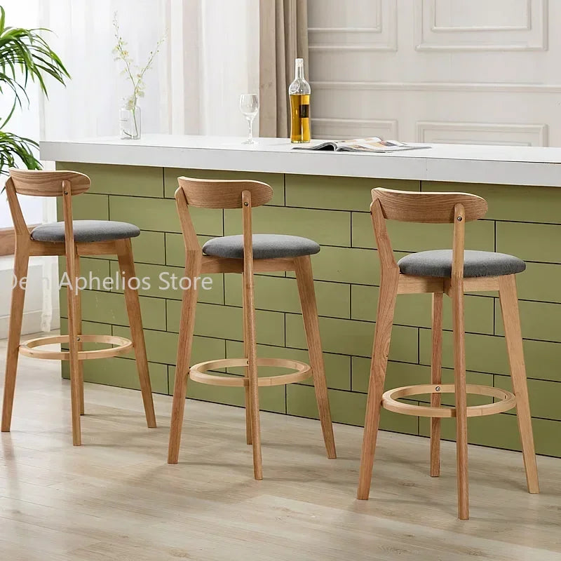 Solid Wood Bar Stools