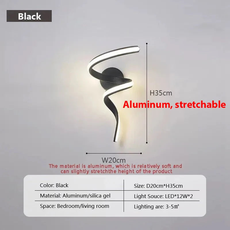 Modern Minimalist LED Wall Lamp