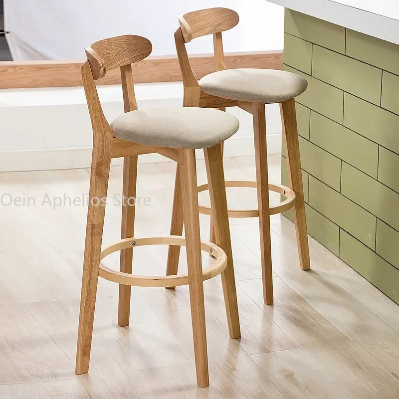 Solid Wood Bar Stools