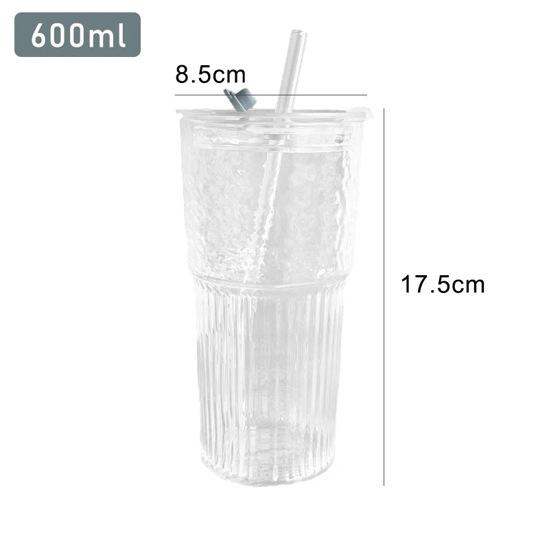 Non-slip Tumbler With Straw