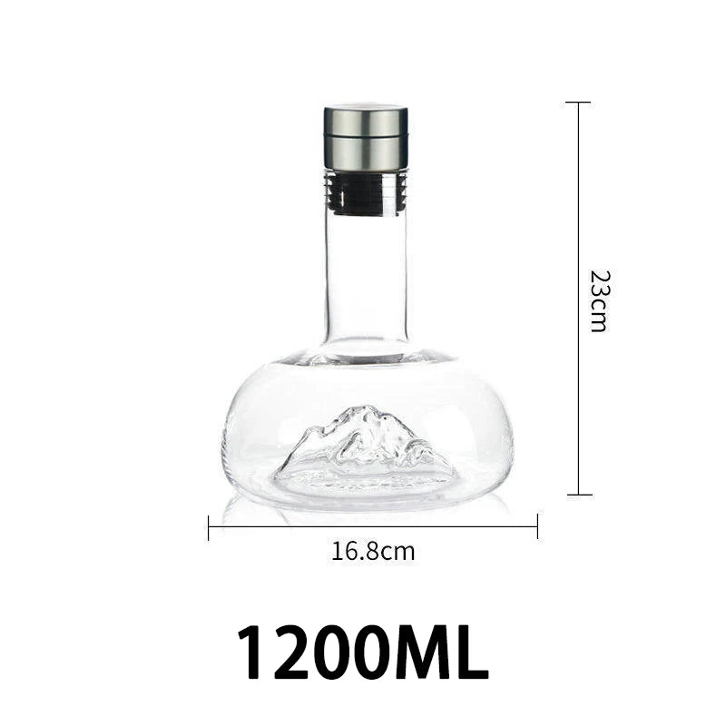 1500ML Whisky Wine Handmade Crystal Decanter