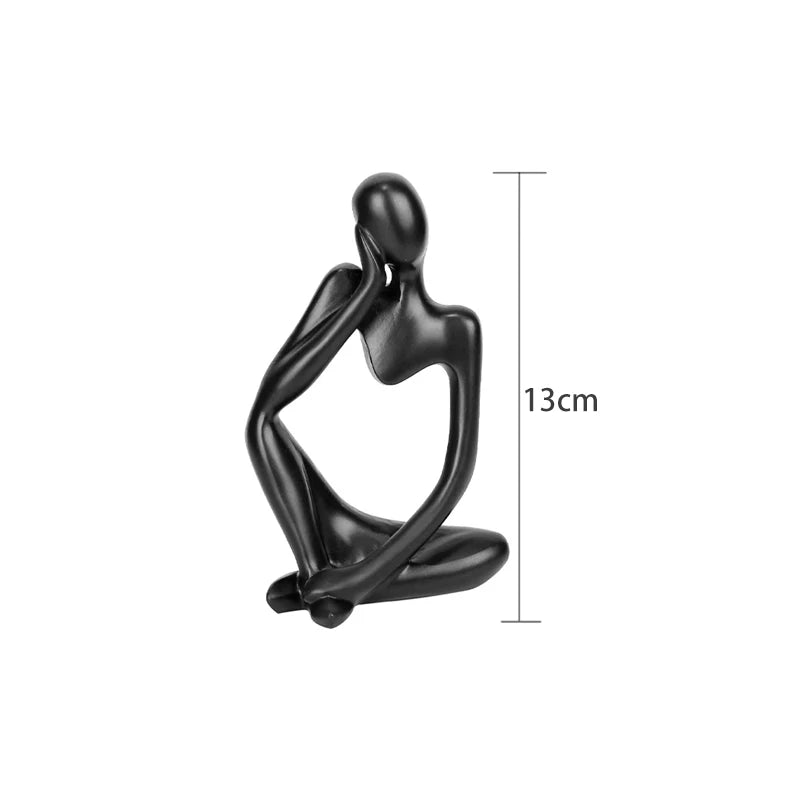 Modern Art Thinker Statue Resin Sculpture