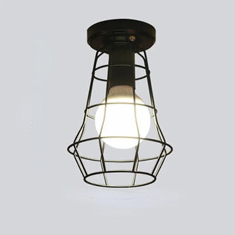 Retro Industrial Pendant Light