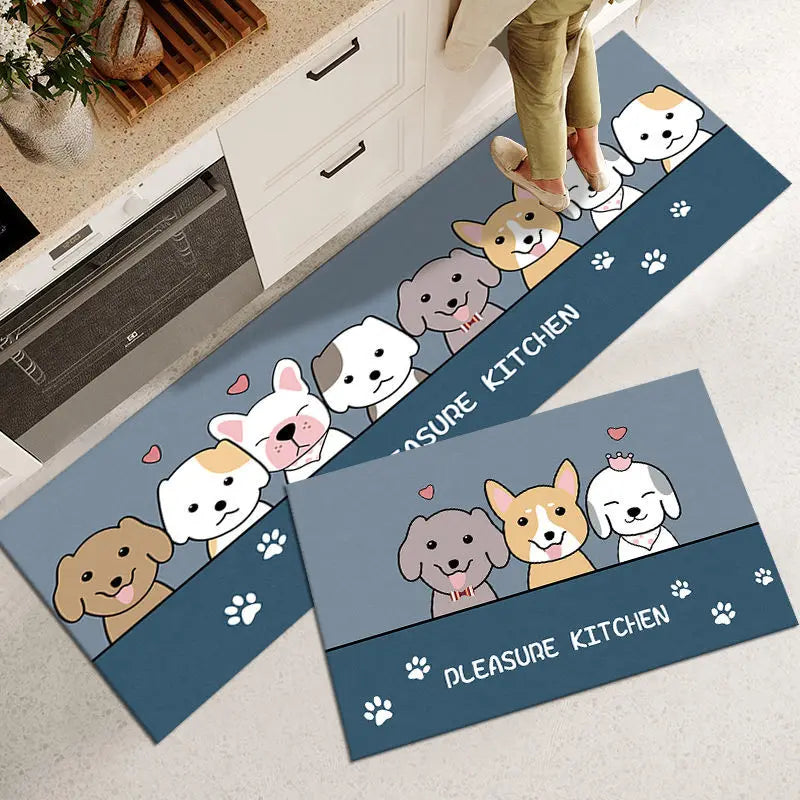 Washable Non-Slip Kitchen Floor Mat