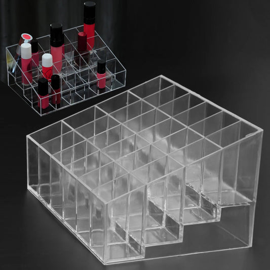 24 Grid Acrylic Make Up Organiser