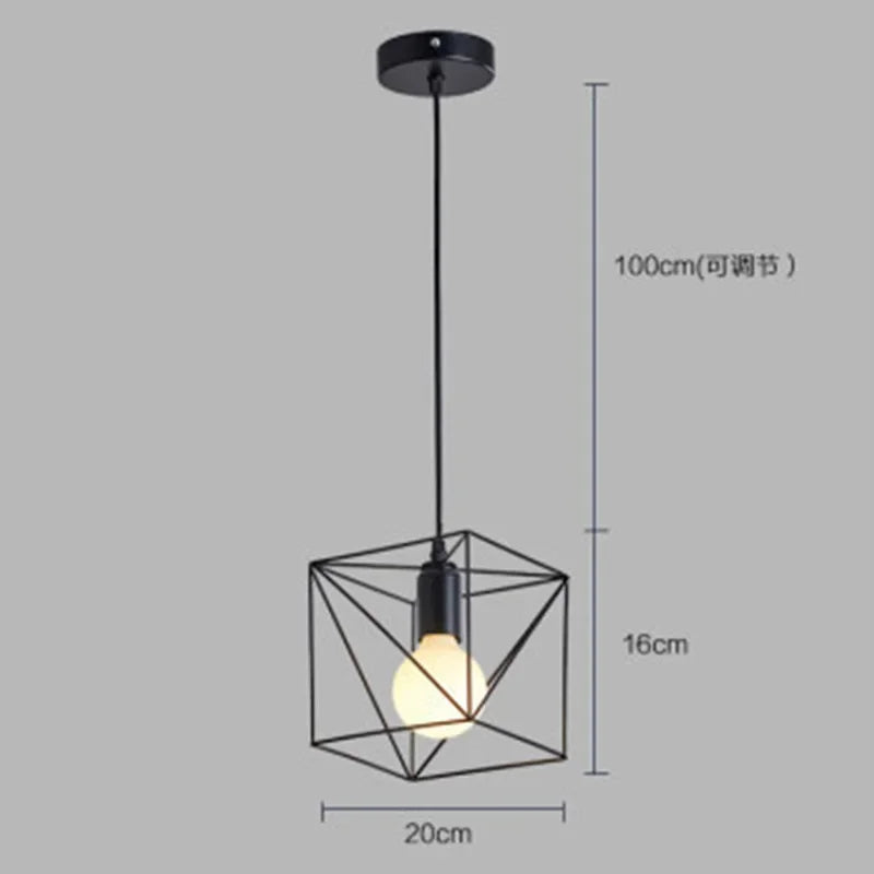 Retro Industrial Pendant Light