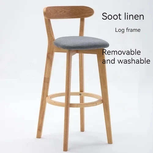 Solid Wood Bar Stools